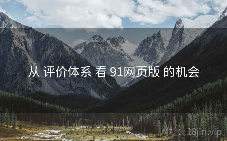 从 评价体系 看 91网页版 的机会